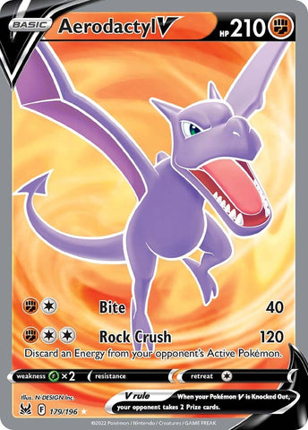 Aerodactyl V (179/196) [Sword & Shield: Lost Origin] Pokémon