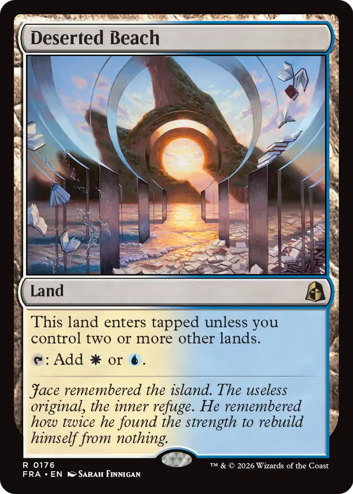Deserted Beach [Reality Fracture] Magic: The Gathering