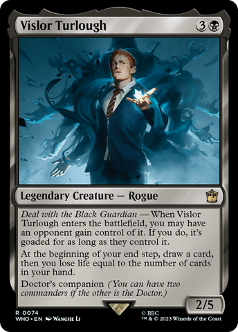 Vislor Turlough [Doctor Who] Magic: The Gathering