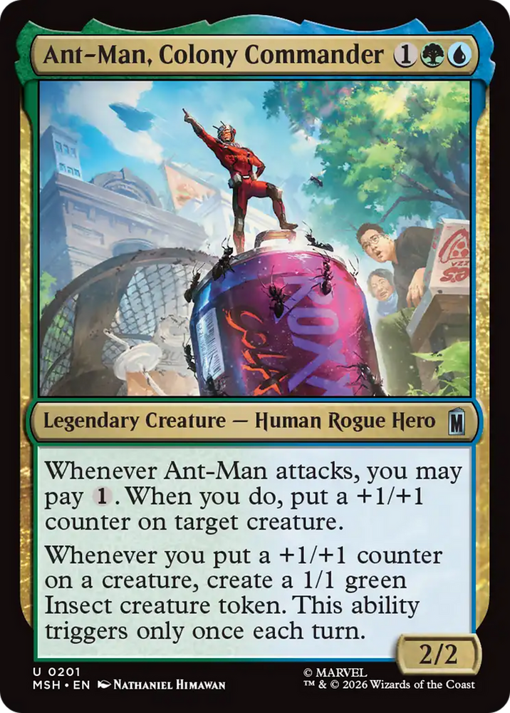 Ant-Man, Colony Commander [Marvel Super Heroes] Magic: The Gathering