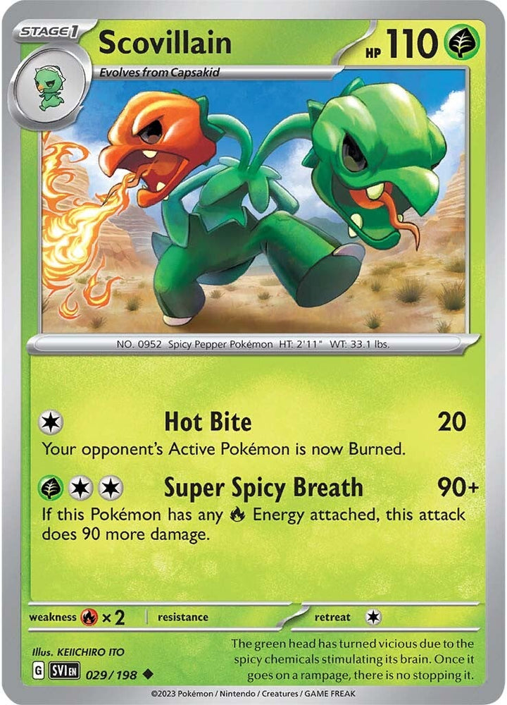 Scovillain (029/198) [Scarlet & Violet: Base Set] Pokémon