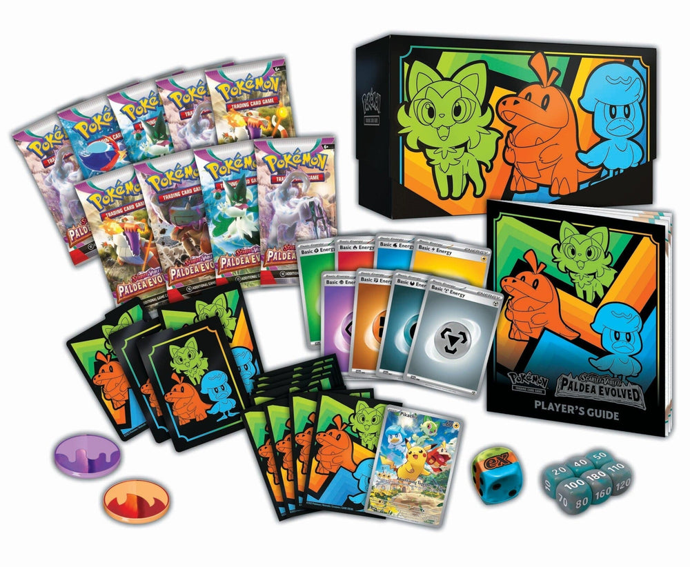 Scarlet & Violet: Paldea Evolved - Elite Trainer Box Pokémon