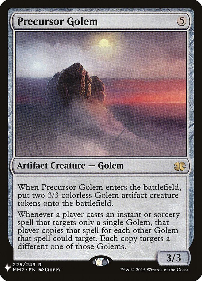 Precursor Golem [The List] Magic: The Gathering
