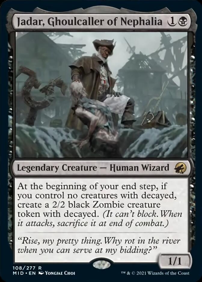 Jadar, Ghoulcaller of Nephalia [Innistrad: Midnight Hunt] Magic: The Gathering