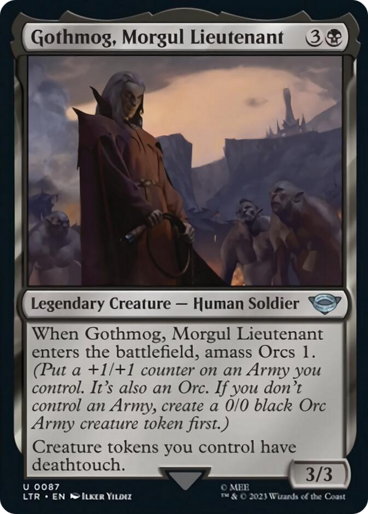 Gothmog, Morgul Lieutenant [The Lord of the Rings: Tales of Middle-Earth] Magic: The Gathering