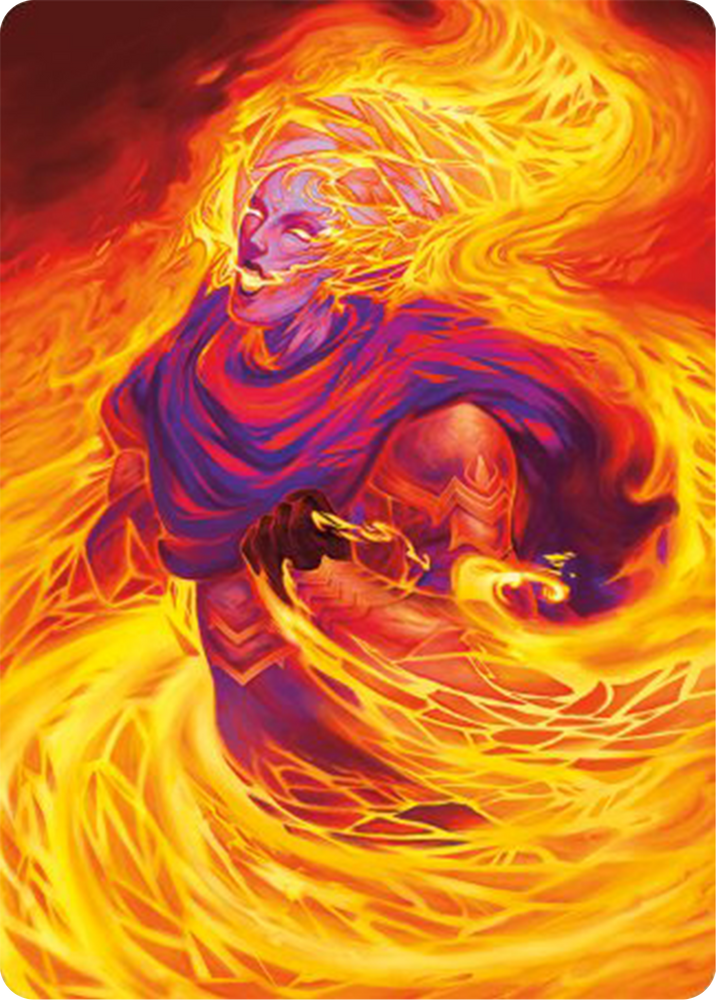 Flare of Duplication Art Card [Modern Horizons 3 Art Series] Magic: The Gathering