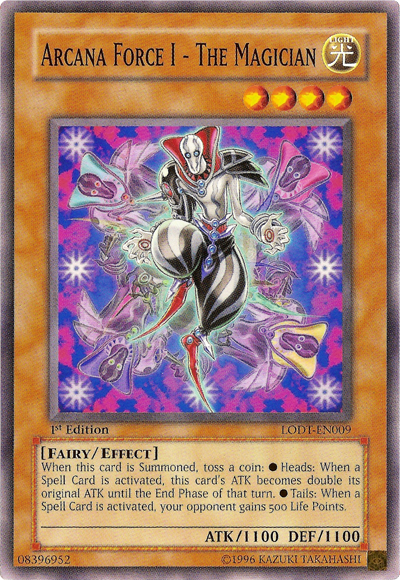 Arcana Force I - The Magician [LODT-EN009] Common Yu-Gi-Oh!