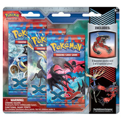 XY - 3-Pack Pin Blister Case (Xerneas & Yveltal) Pokémon