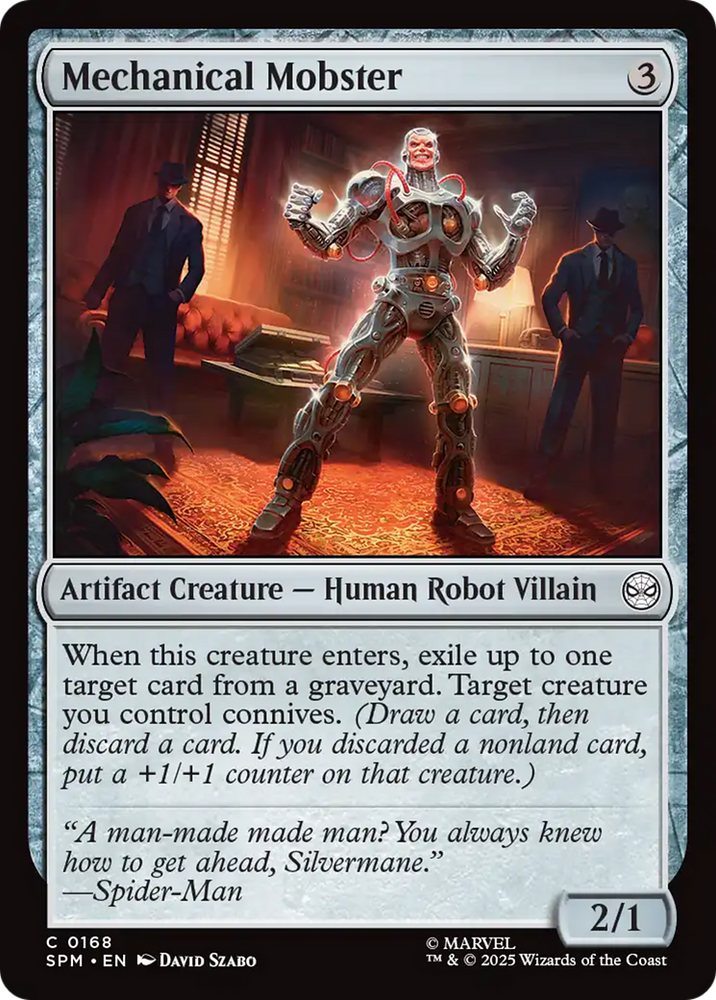 Mechanical Mobster [Marvel's Spider-Man] Magic: The Gathering