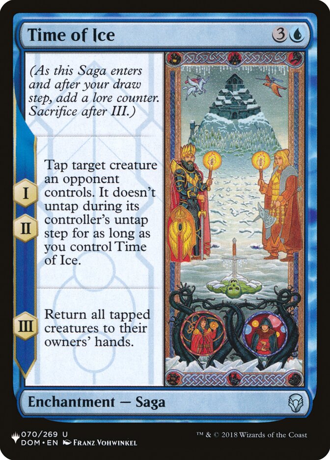 Time of Ice [The List] Magic: The Gathering