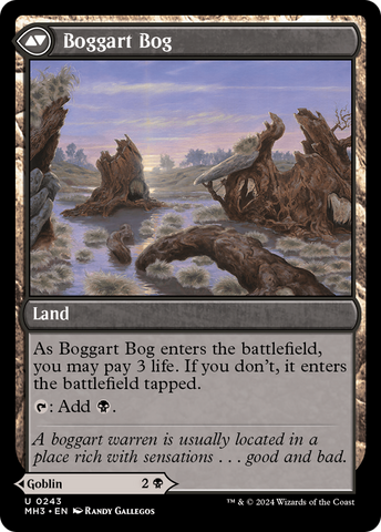 Boggart Trawler // Boggart Bog [Modern Horizons 3] Magic: The Gathering