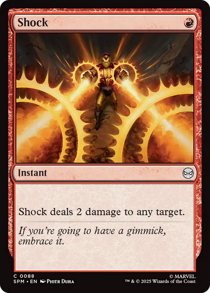 Shock [Marvel's Spider-Man] Magic: The Gathering