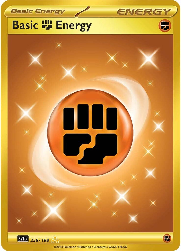 Fighting Energy (258/198) [Scarlet & Violet: Base Set] Pokémon