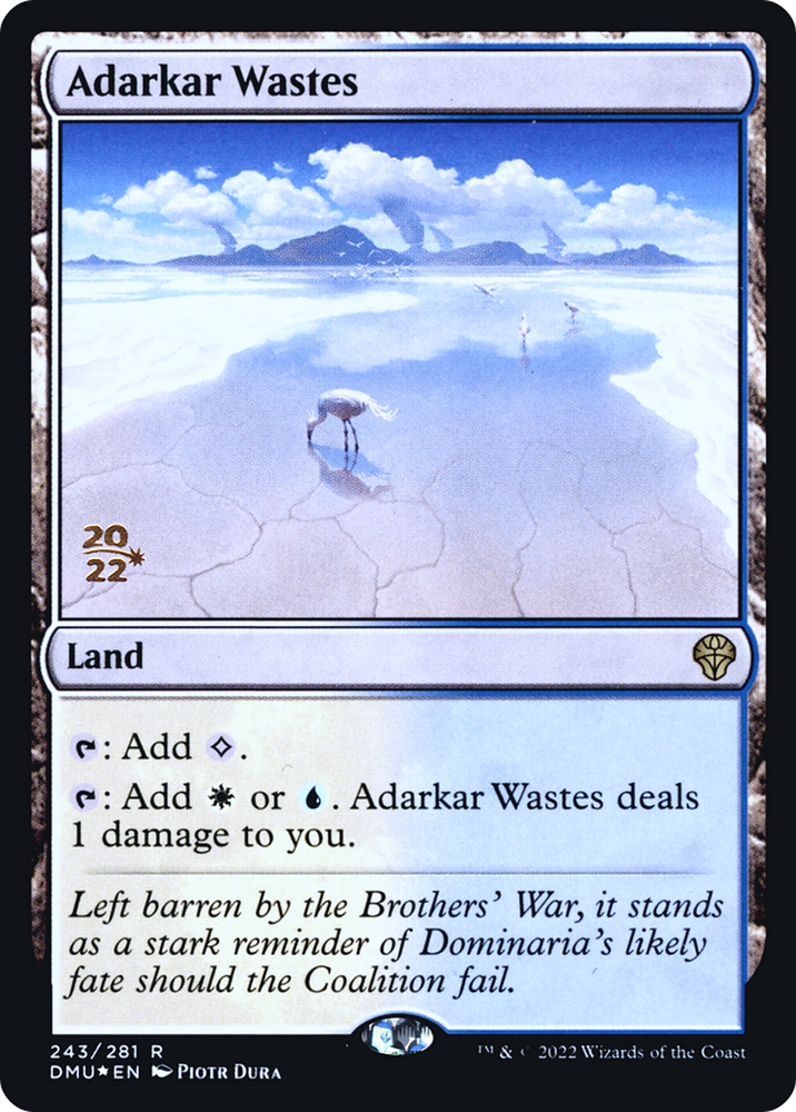 Adarkar Wastes (DMU) [The List] Magic: The Gathering