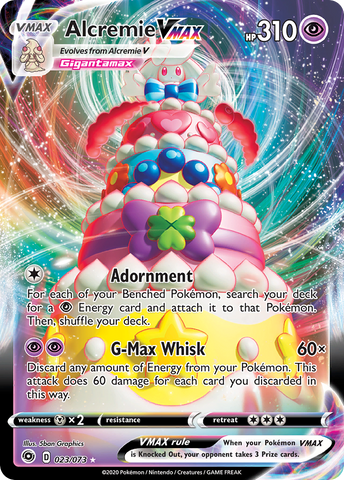 Alcremie VMAX (023/073) [Sword & Shield: Champion's Path] Pokémon