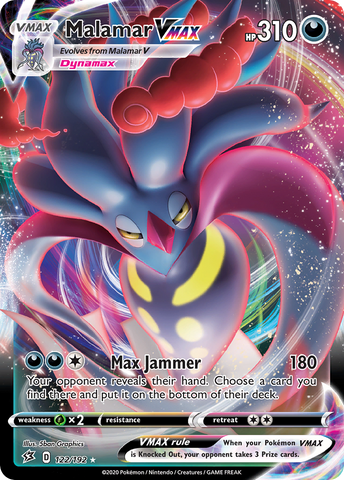 Malamar VMAX (122/192) [Sword & Shield: Rebel Clash] Pokémon