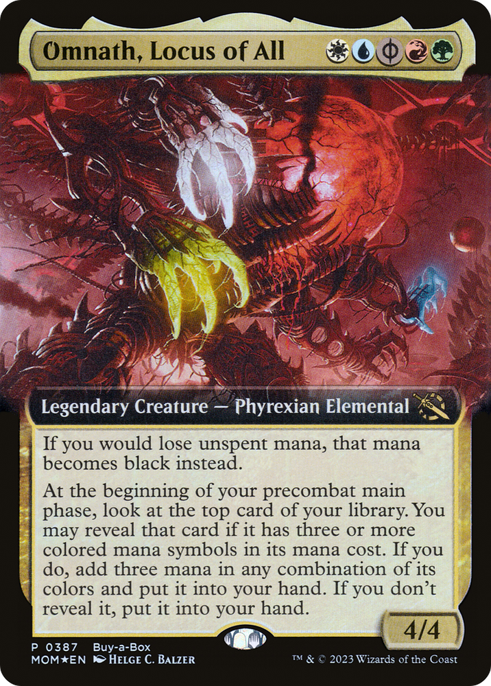 Omnath, Locus of All (Buy-A-Box) [March of the Machine] Magic: The Gathering