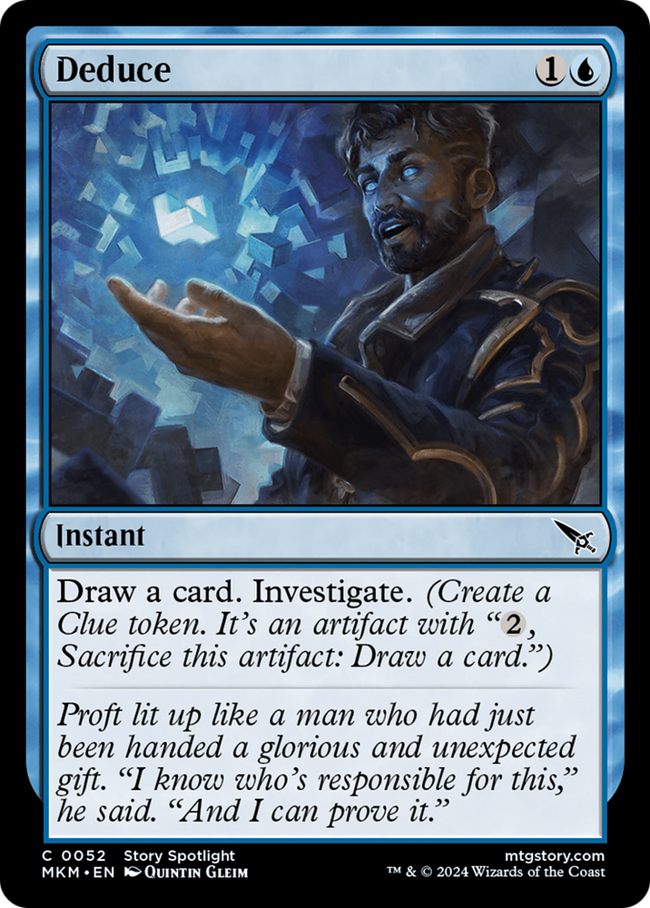 Deduce [Murders at Karlov Manor] Magic: The Gathering