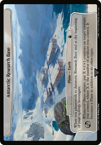 Antarctic Research Base [Doctor Who] Magic: The Gathering