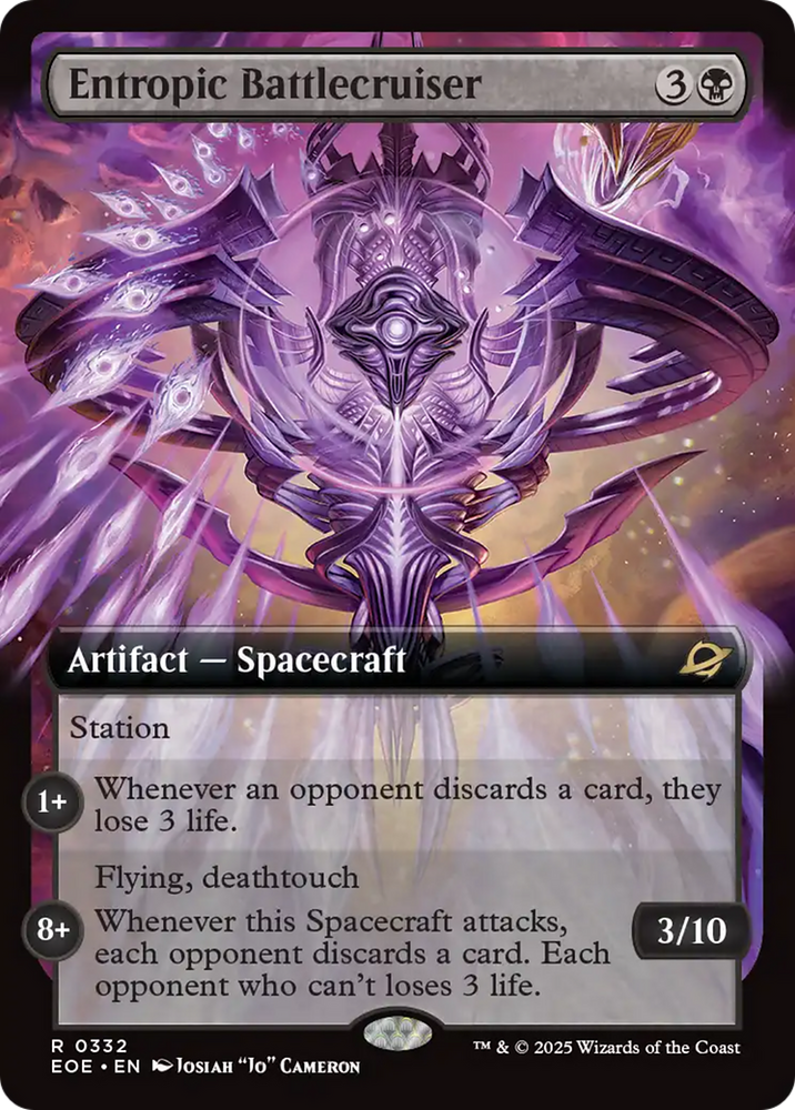 Entropic Battlecruiser (Extended Art) [Edge of Eternities] Magic: The Gathering