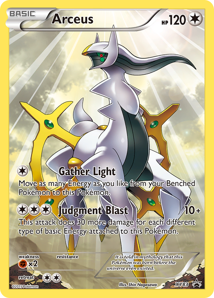 Arceus (XY83) [XY: Black Star Promos] Pokémon