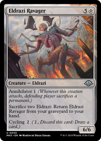 Eldrazi Ravager [Modern Horizons 3] Magic: The Gathering