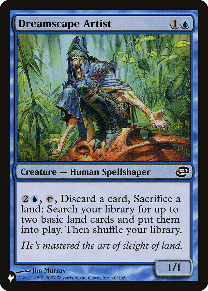 Dreamscape Artist [The List] Magic: The Gathering