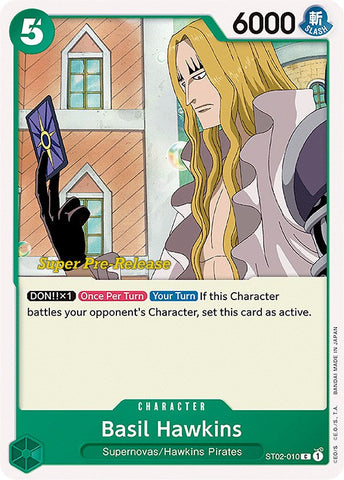 Basil Hawkins [Super Pre-Release Starter Deck: Worst Generation] Bandai