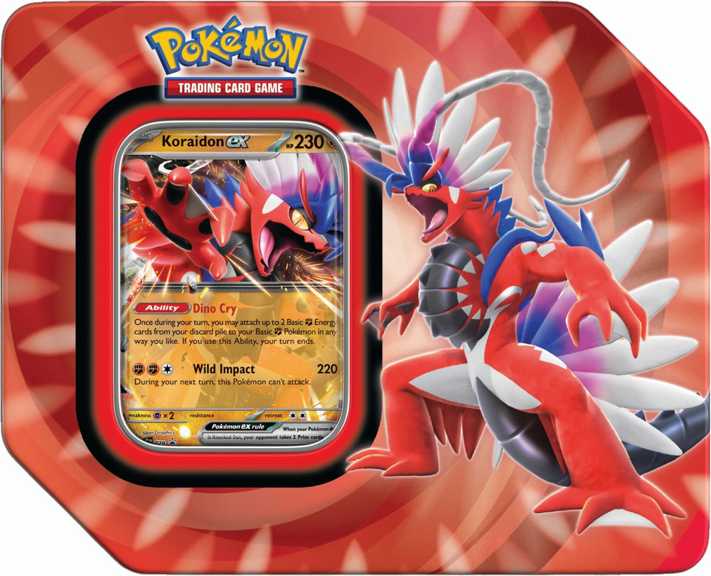 Paldea Legends Tins (Koraidon ex) Pokémon