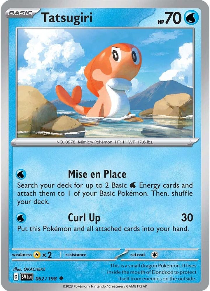 Tatsugiri (062/198) [Scarlet & Violet: Base Set] Pokémon