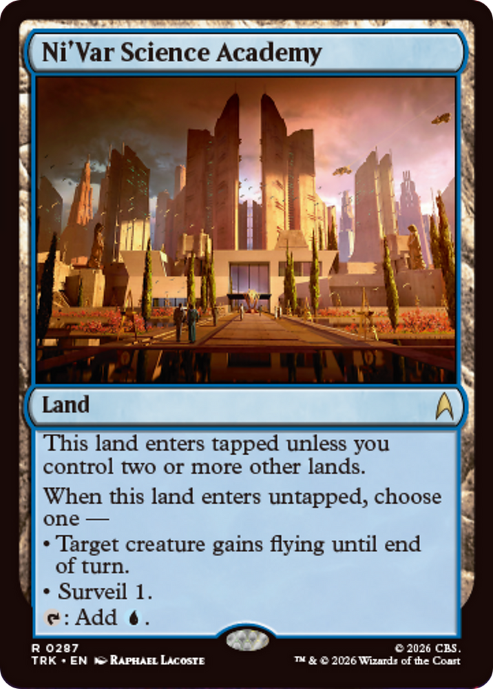 Ni'Var Science Academy [Star Trek] Magic: The Gathering