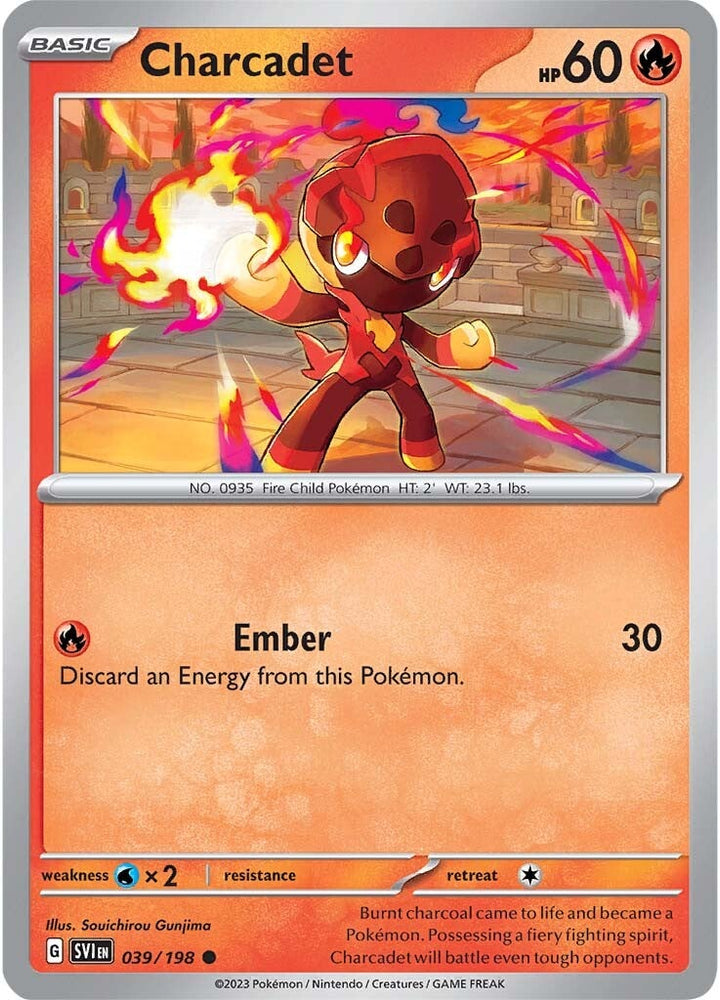 Charcadet (039/198) [Scarlet & Violet: Base Set] Pokémon
