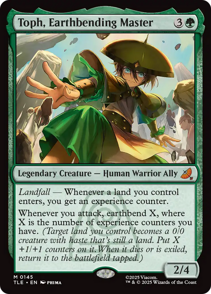 Toph, Earthbending Master [Avatar: The Last Airbender: Eternal-Legal] Magic: The Gathering