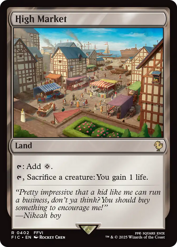 High Market [FINAL FANTASY Commander] Magic: The Gathering