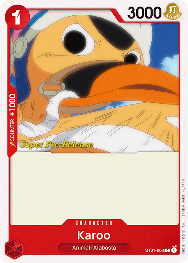 Karoo [Super Pre-Release Starter Deck: Straw Hat Crew] Bandai
