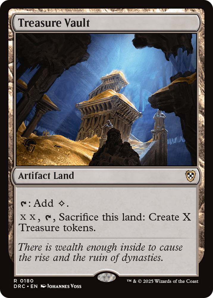 Treasure Vault [Aetherdrift Commander] Magic: The Gathering