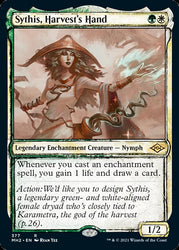 Sythis, Harvest's Hand (Sketch) [Modern Horizons 2] Magic: The Gathering