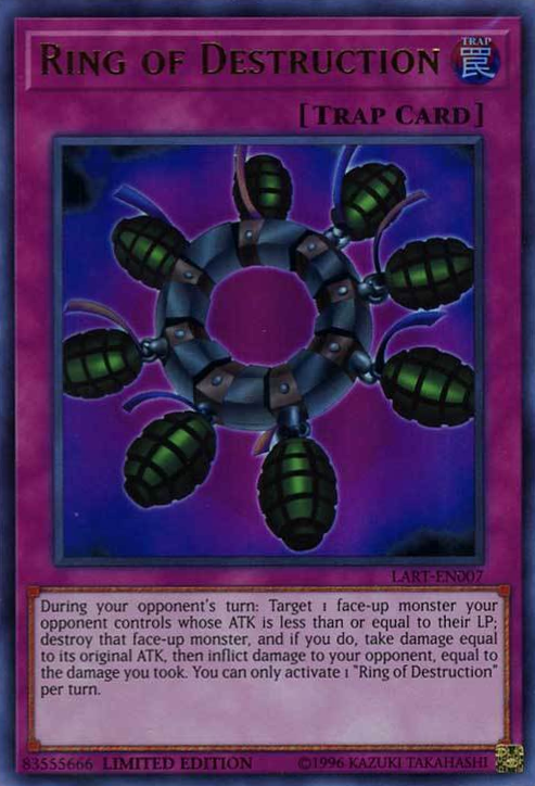 Ring of Destruction [LART-EN007] Ultra Rare Yu-Gi-Oh!