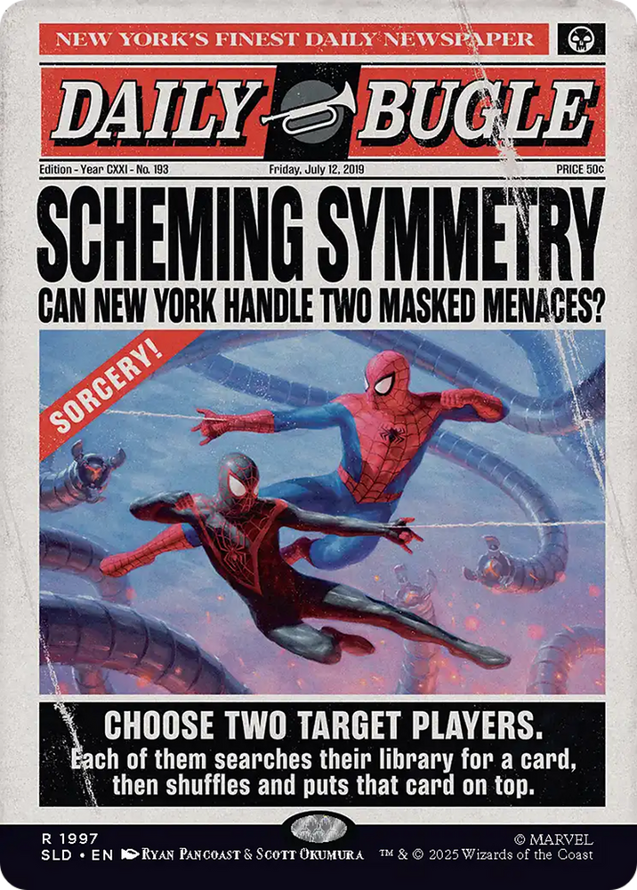 Scheming Symmetry (1997) (Rainbow Foil) [Secret Lair Drop Series] Magic: The Gathering