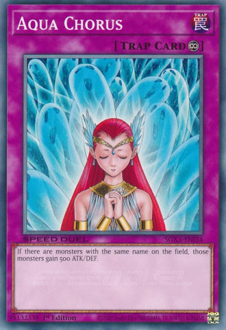 Aqua Chorus [SGX3-ENI34] Common Yu-Gi-Oh!
