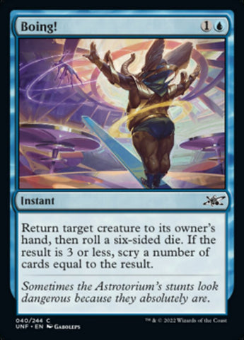 Boing! [Unfinity] Magic: The Gathering