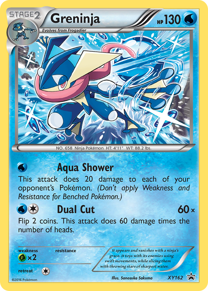 Greninja (XY162) [XY: Black Star Promos] Pokémon