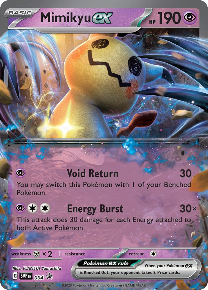 Mimikyu ex (004) [Scarlet & Violet: Black Star Promos] Pokémon