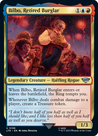 Bilbo, Retired Burglar [The Lord of the Rings: Tales of Middle-Earth] Magic: The Gathering