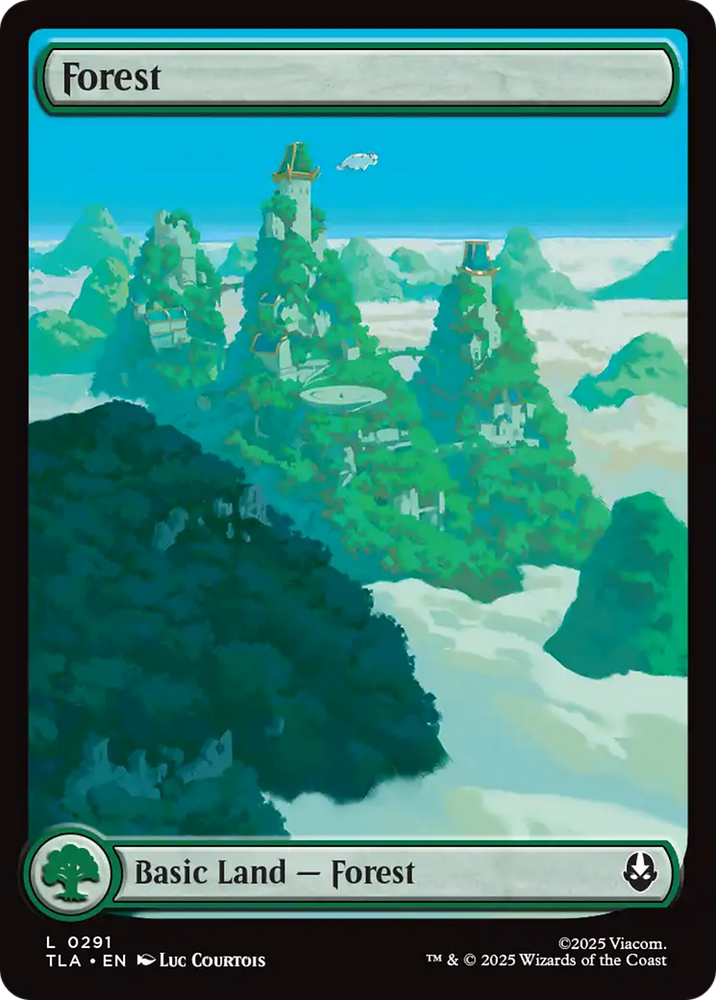 Forest (0291) [Avatar: The Last Airbender] Magic: The Gathering