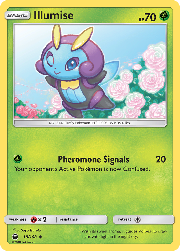 Illumise (18/168) [Sun & Moon: Celestial Storm] Pokémon