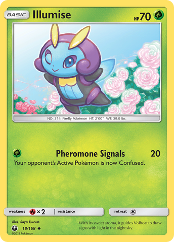 Illumise (18/168) [Sun & Moon: Celestial Storm] Pokémon