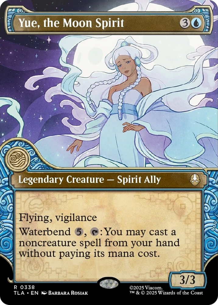 Yue, the Moon Spirit (Showcase) [Avatar: The Last Airbender] Magic: The Gathering