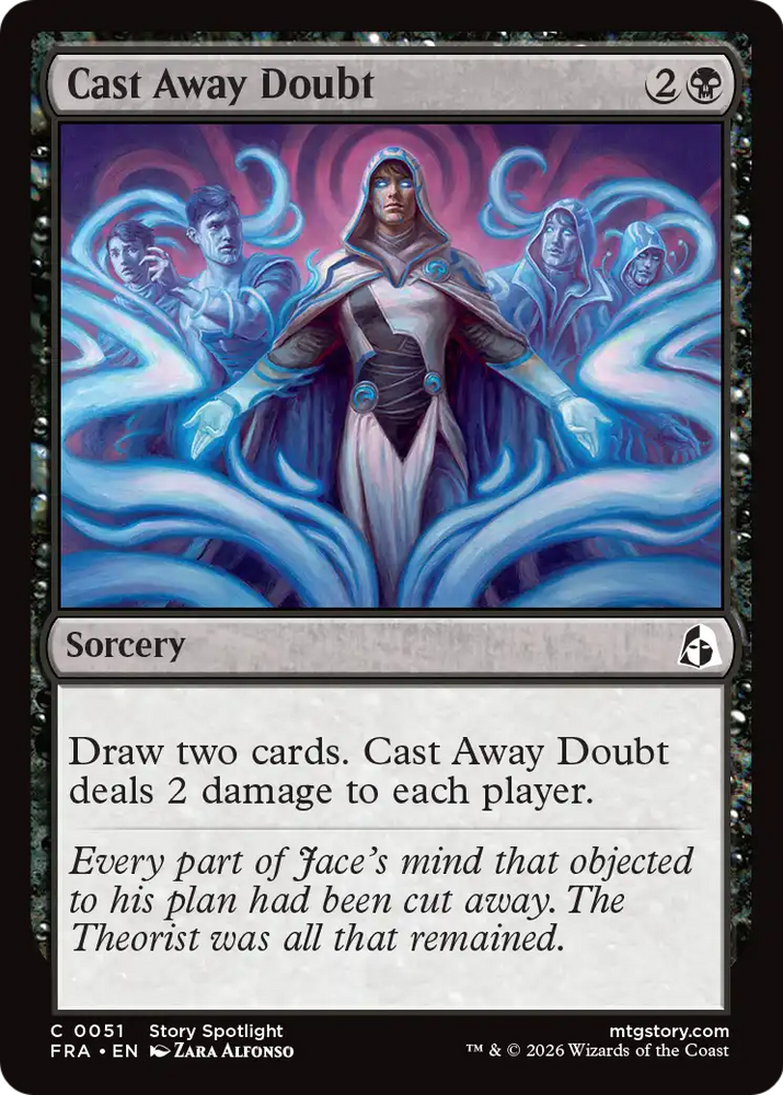 Cast Away Doubt [Reality Fracture] Magic: The Gathering