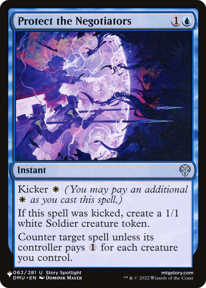Protect the Negotiators [The List] Magic: The Gathering